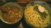 「辛つけ麺(大)+螢ごはん+餃子」@中華そば 螢の写真