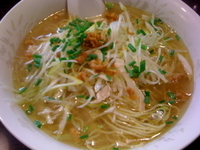 「鶏葱塩らーめん（8月限定）」@らーめん 竜屋の写真