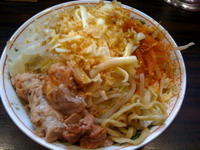 「【限定】汁なしまぜそば」@大盛軒の写真