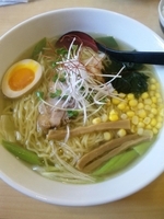 「こくまろ塩らーめん」@たっちゃんらーめんの写真