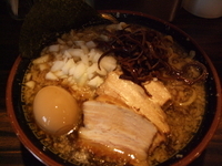 「○得背脂煮干ラーメン」@丸め～背脂煮干～の写真