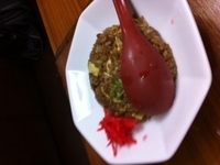 「チャーハン」@黒潮ラーメン 寶 道頓堀店の写真