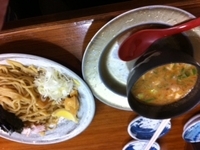 「つけ麺　胡麻坦々」@黒潮ラーメン 寶 道頓堀店の写真
