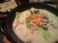 「肉ビャン麺（麻辣）＋ひとくち元祖餃子6個」@西安餃子 海老名ヴィナウォーク店の写真