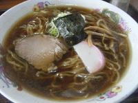 「中華そば550円」@岡沢そば店の写真