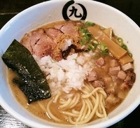 「濃厚鶏太そば850円」@鶏そば専門店 前略。まるきゅうの写真