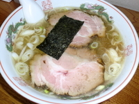 「塩チャーシュウメン　９００円」@米屋の写真