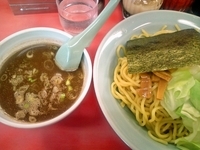 「（限定）魚節香る魚介とんこつつけ麺（中盛）」@ラーメン山岡家 牛久店の写真