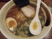 「和風醤油＋餃子」@麺家 徳の写真