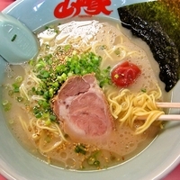 「（5:00～11:00限定）朝ラーメン＋半ライス」@ラーメン山岡家 牛久店の写真