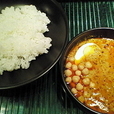 イエローカレー＋ひよこ豆（１２０円）＝９００円