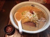 「【夏期限定】冷たい味噌ラーメン ￥800」@北海道ラーメン 帯広ロッキー 大泉店の写真