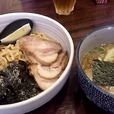 牛ホルモンのつけ麺（特製）＋ネギ盛