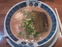 「生ニンニクラーメン＋替え玉×２（\1050）」@御天 千駄ヶ谷店の写真