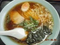 「ラーメン　420円」@あさひや食堂の写真