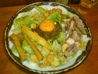 「まぜそば（黄） ￥850」@ブロンソンの写真