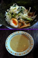 「冷しラーメン(塩)￥750＋野菜盛￥10(夕方以降限定)」@ラーメン本舗。の写真