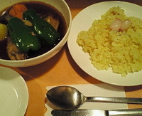 「とりカリィ　９８０円」@スープカリィ厨房 ガネー舍の写真