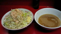 「つけ麺(野菜マシ・アブラマシ・ニンニク少し)」@ラーメン二郎 湘南藤沢店の写真