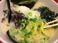 「温泉玉子ラーメン 660円」@九州ラーメン 高野屋 水戸中央店の写真