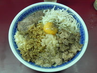 「汁なし」@らーめん豚喜 川口店の写真