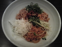 「まぜそば」@鶏そば 一瑳の写真