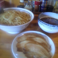 「チャーシューつけ麺（半玉増）」@つけめん 美豚の写真