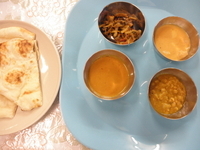 「バイキング（カレー4種類）　「850円」」@ハンディーレストランの写真