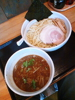 「つけ麺６８０円（中盛サービス）」@つけめん 与へえの写真