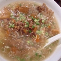 「和牛すじ煮込みそば」@もつ鍋居酒屋 竹井幸彦 八丁堀茅場町店の写真