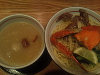 「泉州産 渡り蟹」@TSUKEMEN TATSUの写真