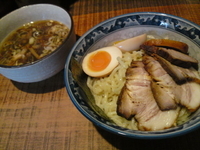 「特製つけ麺」@めん処 樹の写真