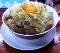 「まぜそば」@ラーメン 龍郎の写真