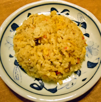 「味噌らーめんセット（半チャーハン）　￥８８０」@手作りの味噌らーめん 味噌樽の写真