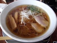 「比内地鶏醤油らーめん 750円」@麺屋こころの写真