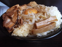 「まぜそば （辛い味） 750円」@麺屋 一心の写真