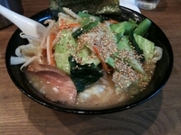 「ラーメン・醤油＋野菜（￥490＋￥200）閉店メニュー」@横浜家系ラーメン 壱兆家の写真