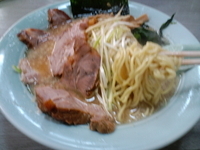 「ネギチャーシューメン　1100円」@ラーメンショップ 湯沢駅前店の写真