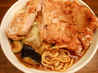 「ピリ辛あんかけＤＸ」@旨辛ラーメン 表裏の写真