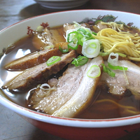 「チャーシューメン大盛、700円」@喜楽の写真