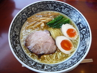 「味玉ラーメン塩」@中村屋@WeST PArK CaFE レイクタウンアウトレットの写真