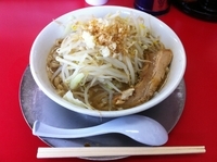「ラーメン並（ヤサイショイマシ、ニンニク）」@ジャンクガレッジ 熊谷店の写真