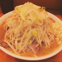 「小ぶた増し（750円）＋ニンニク」@ラーメン二郎 立川店の写真