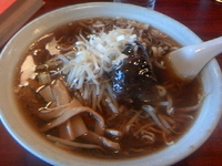 「角煮ラーメン（750円）」@ばんらい亭の写真