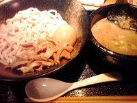 「つけめん(750円)＋ガツ(100円)＋味玉(100円)」@麺屋 中川會の写真