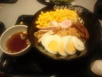 「もんじゃそば（＋コーン）」@らあめん花月嵐 武蔵中原店の写真