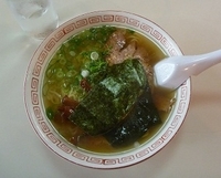 「塩ラーメン」@お食事処・中華・和食 丸嶋の写真