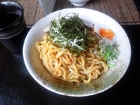 「油麺（650円）＋大盛（120円）」@麺家 いなほの写真