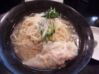 「【限定】冷やし鯛骨らーめん ￥980」@麺家 うえだの写真