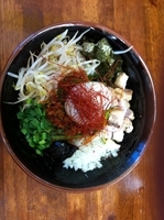 「台湾まぜそば」@めん家 一麺惚の写真